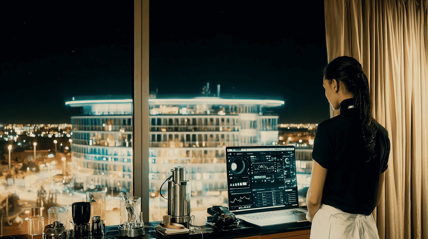 Back-office operations dashboard showing compounding agentic AI savings